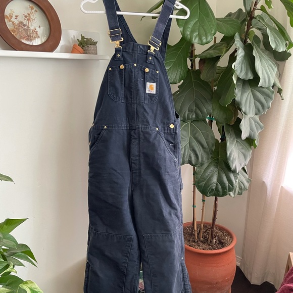 Carhartt Other - Vintage Carhartt Insulated Bib Overalls 34x34